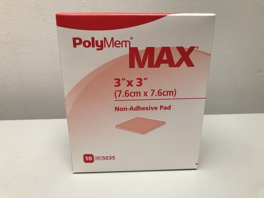 POLYMEM Max Wund Pad 8x8 cm